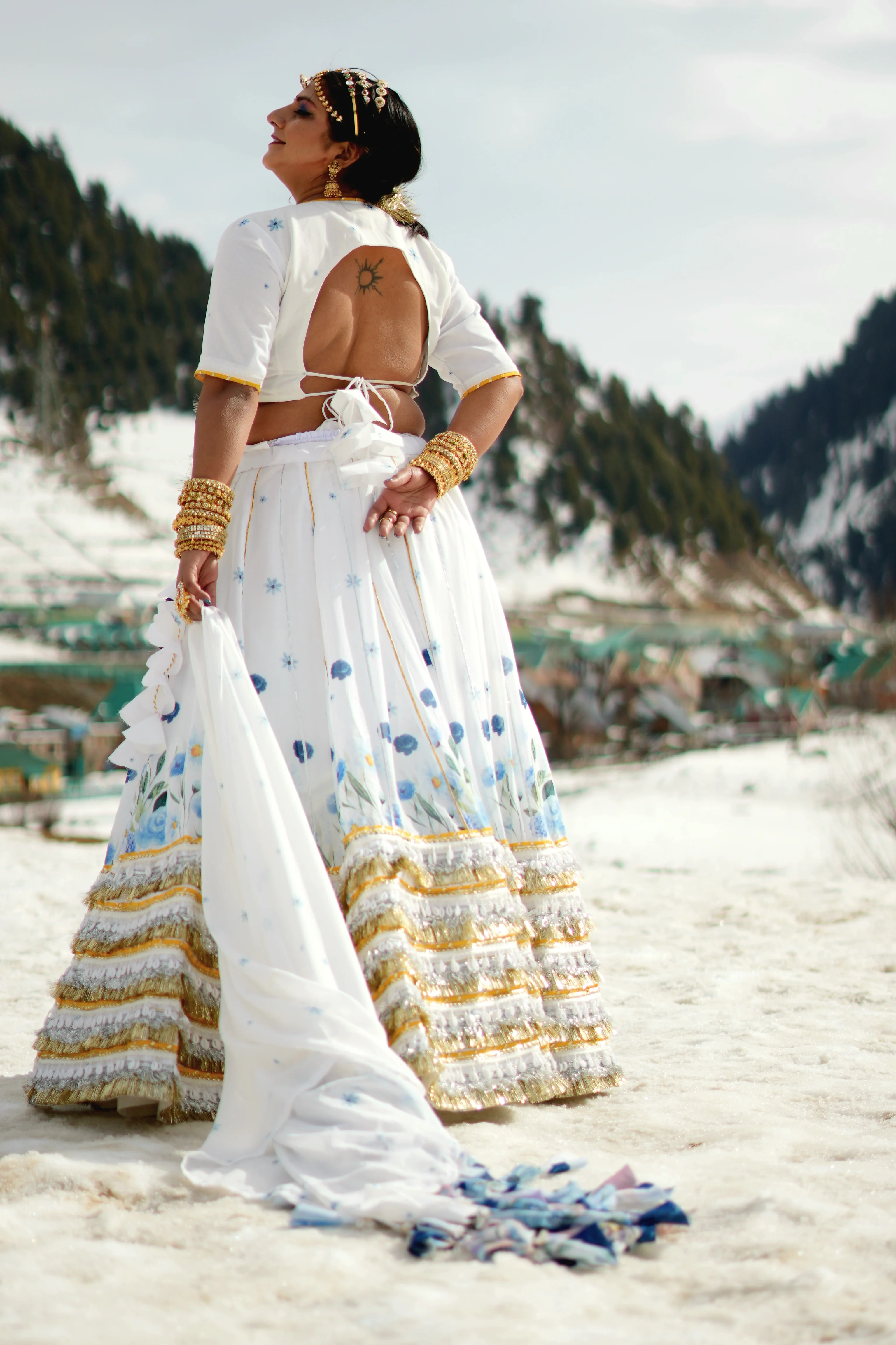 Talonnè Indian Gota Patti Lehanga set 