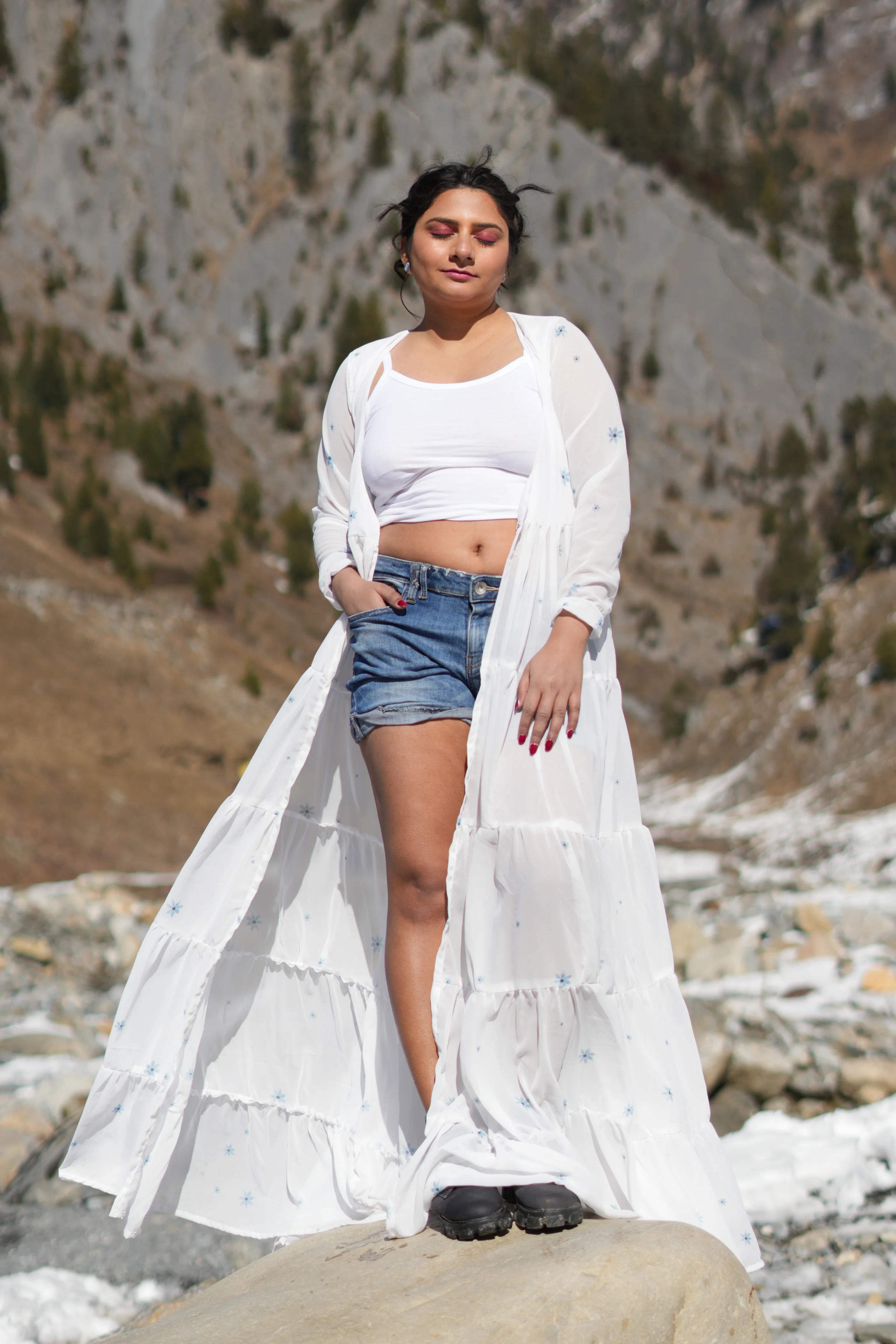 Talonnè Full flared Shrug